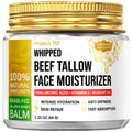 PROJECT 701 Beef Tallow Face Moisturizer — Grass-Fed Tallow, Honey & Liposomal Hyaluronic Acid | Glass Jar