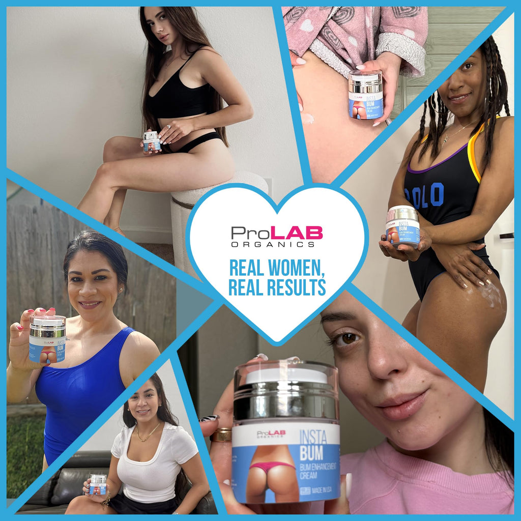 ProLab Organics InstaBum Butt Enhancement Cream – Lift, Firm & Fuller Curves