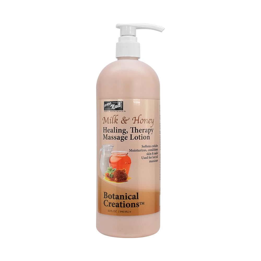 PRO NAIL Healing Therapy Massage Lotion – Hydrating Spa-Quality Pedicure & Hot Oil Manicure