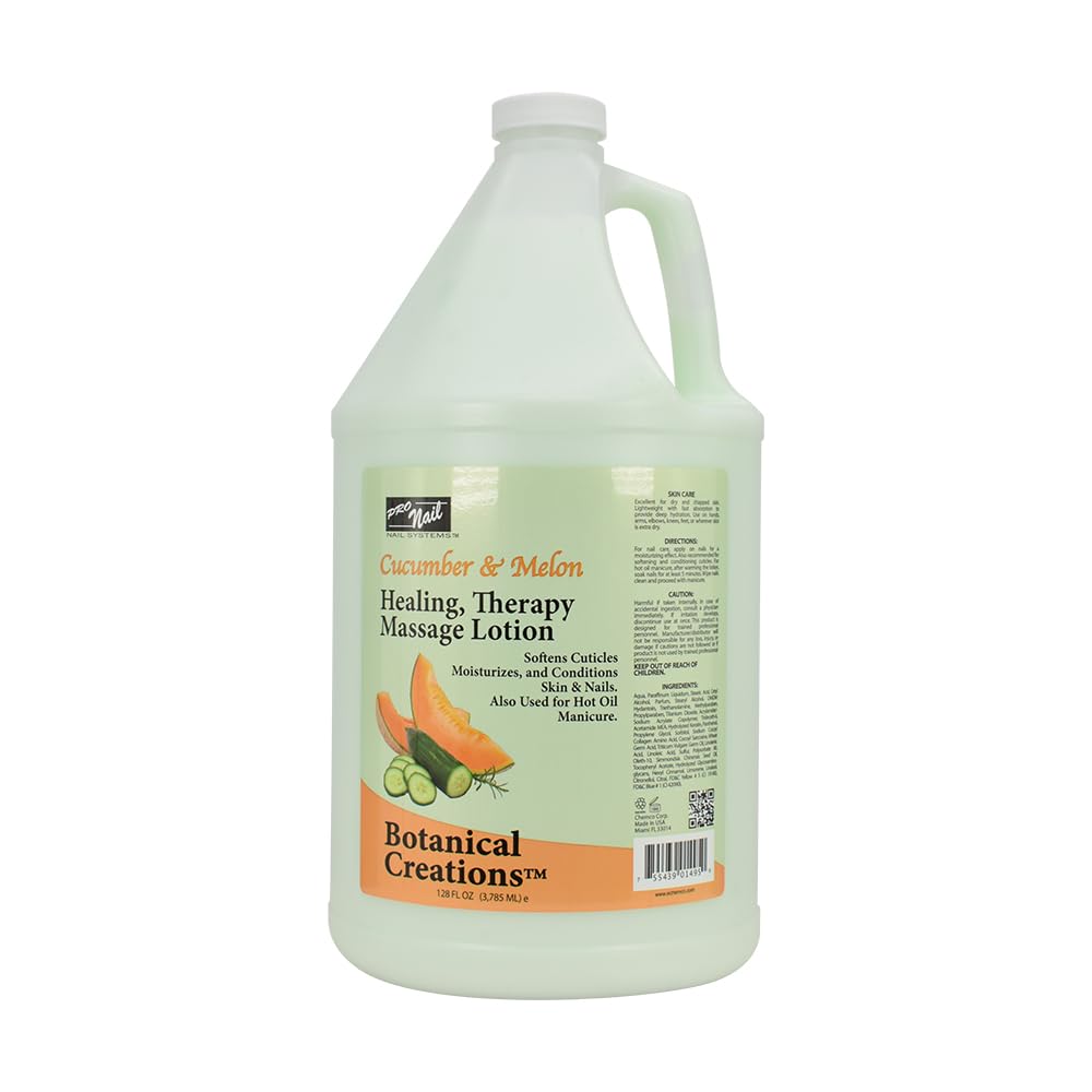 PRO NAIL Healing Therapy Massage Lotion – 1 Gallon, USA Made