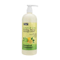 PRO NAIL Healing Therapy Massage Lotion – 32 oz Lemon & Lime for Professional Pedicure & Body Care