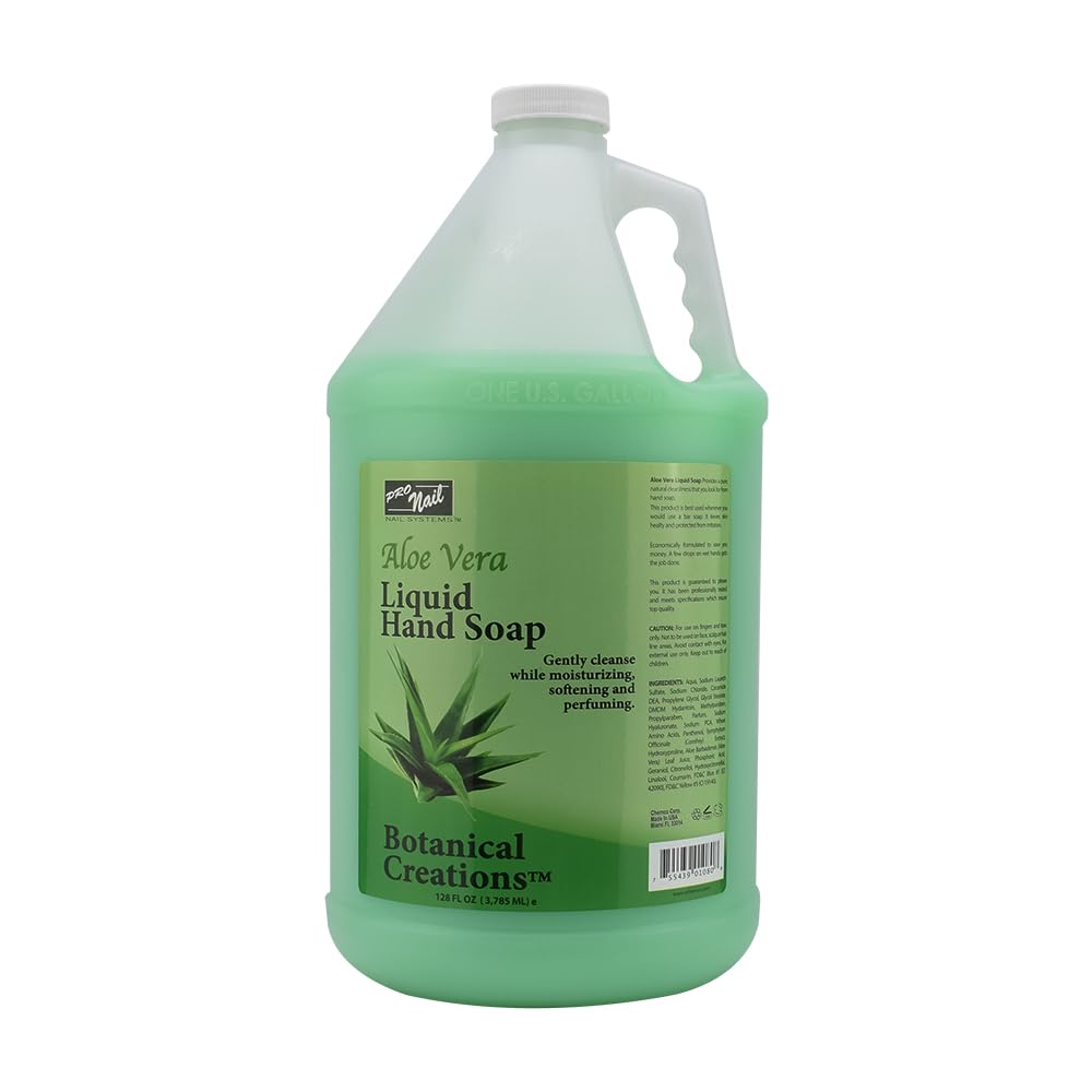 PRONAIL Liquid Hand Soap Refill – Aloe Vera, 1 Gallon