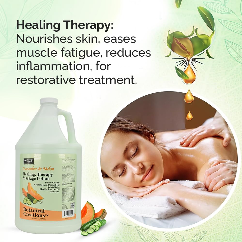 PRO NAIL Healing Therapy Massage Lotion – 1 Gallon, USA Made