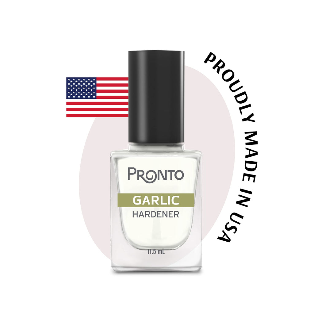 Pronto Garlic Hardener Nail Treatment – Base Coat & Top Coat Strengthener