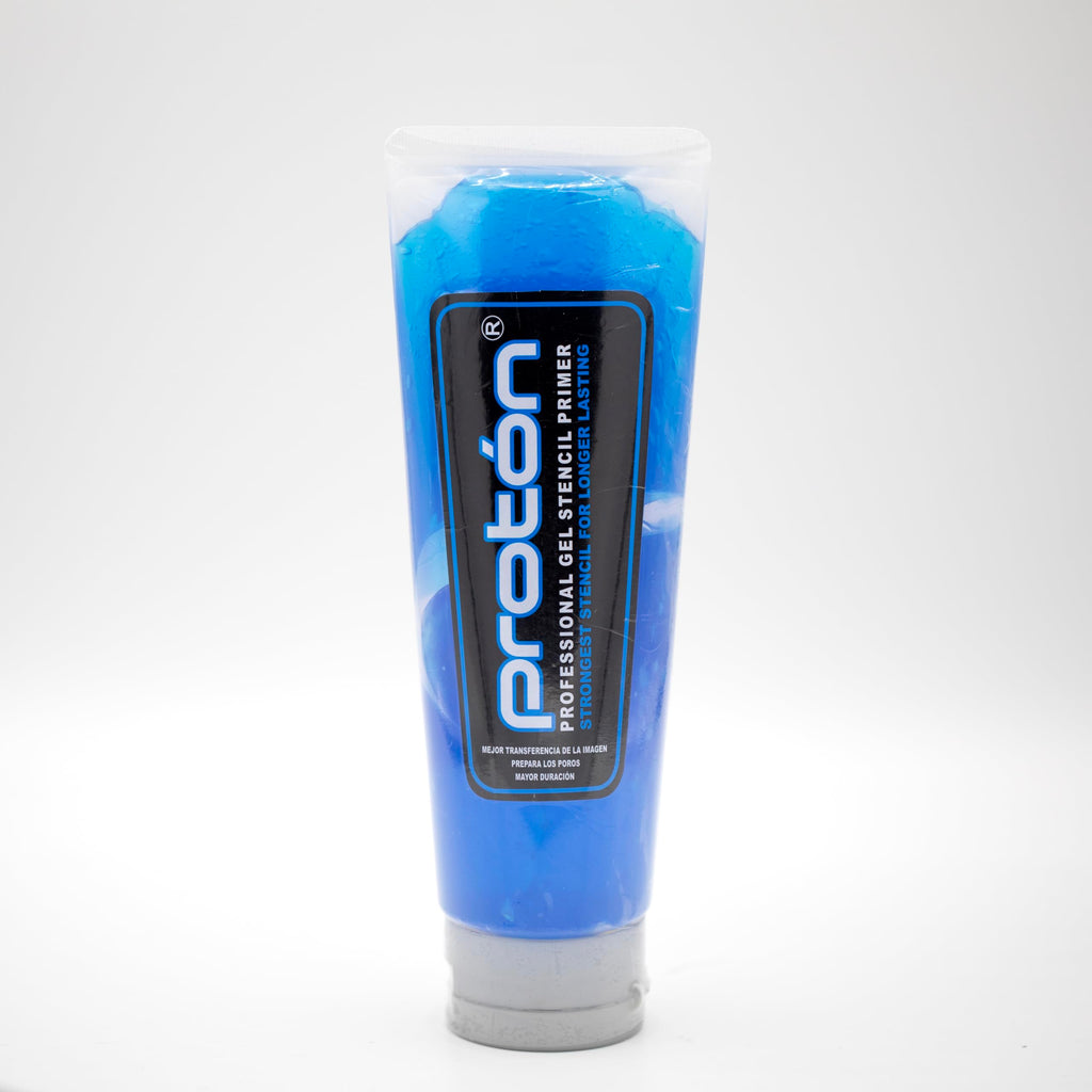 PROTON Tattoo Stencil Primer Gel - Blue, 8oz | Long-Lasting Stencil Hold