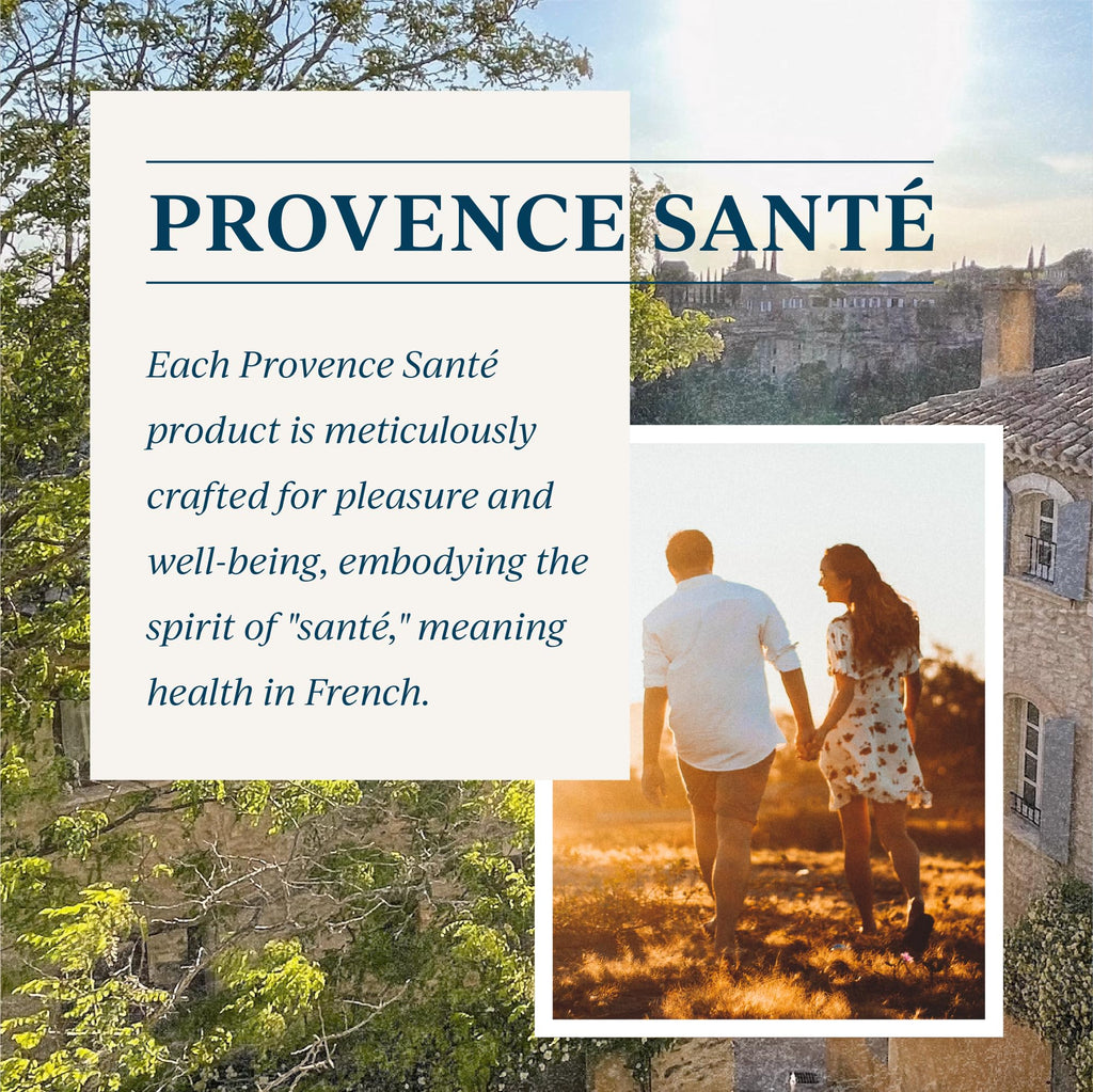 Provence Sante Cleansing Bath & Shower Gel – Almond Oil Moisturizing Body Wash, Jasmine Scent, Made in France