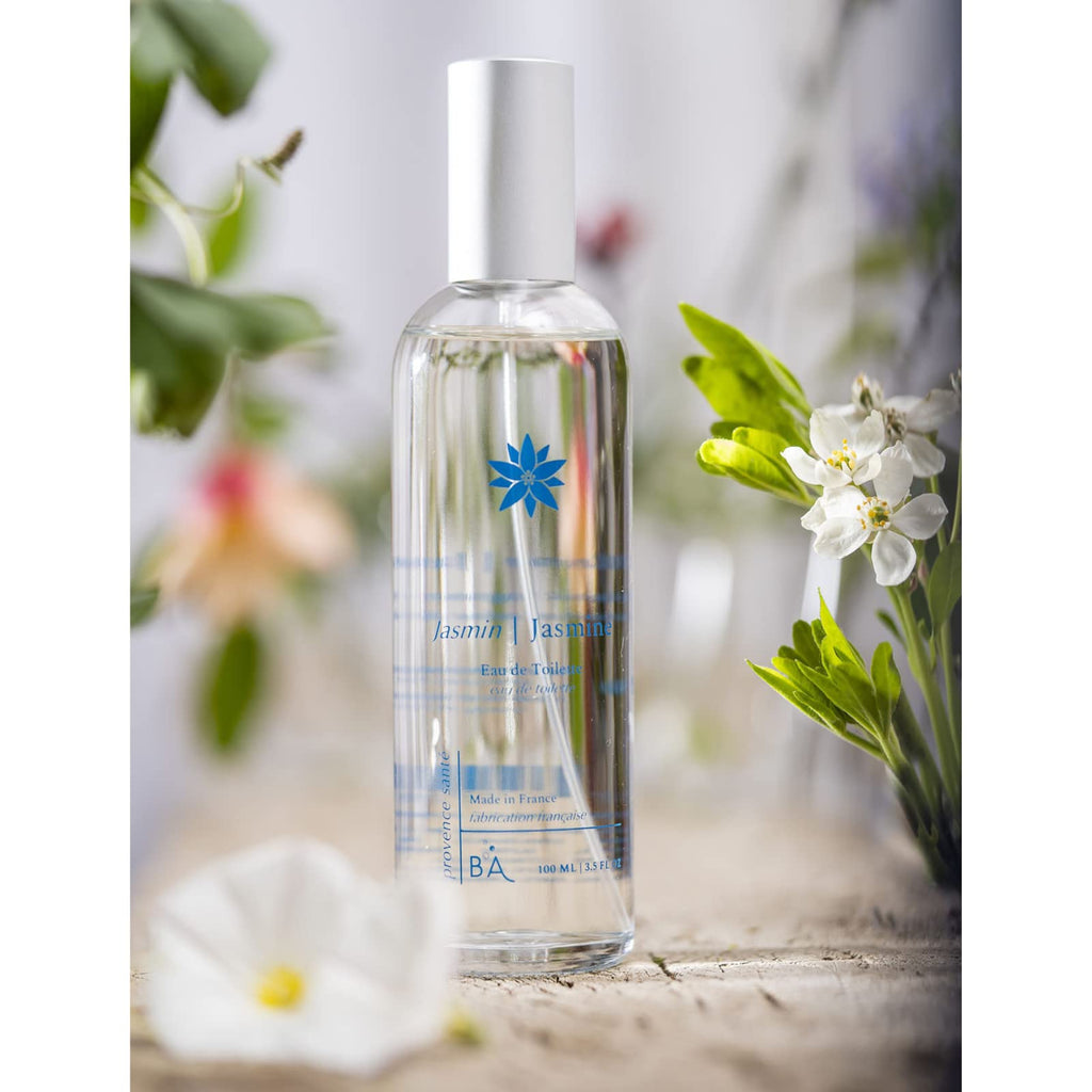 Provence Sante Eau de Toilette Spray – Jasmine Scent, Long-Lasting Luxury, 3.5 oz, Made in France