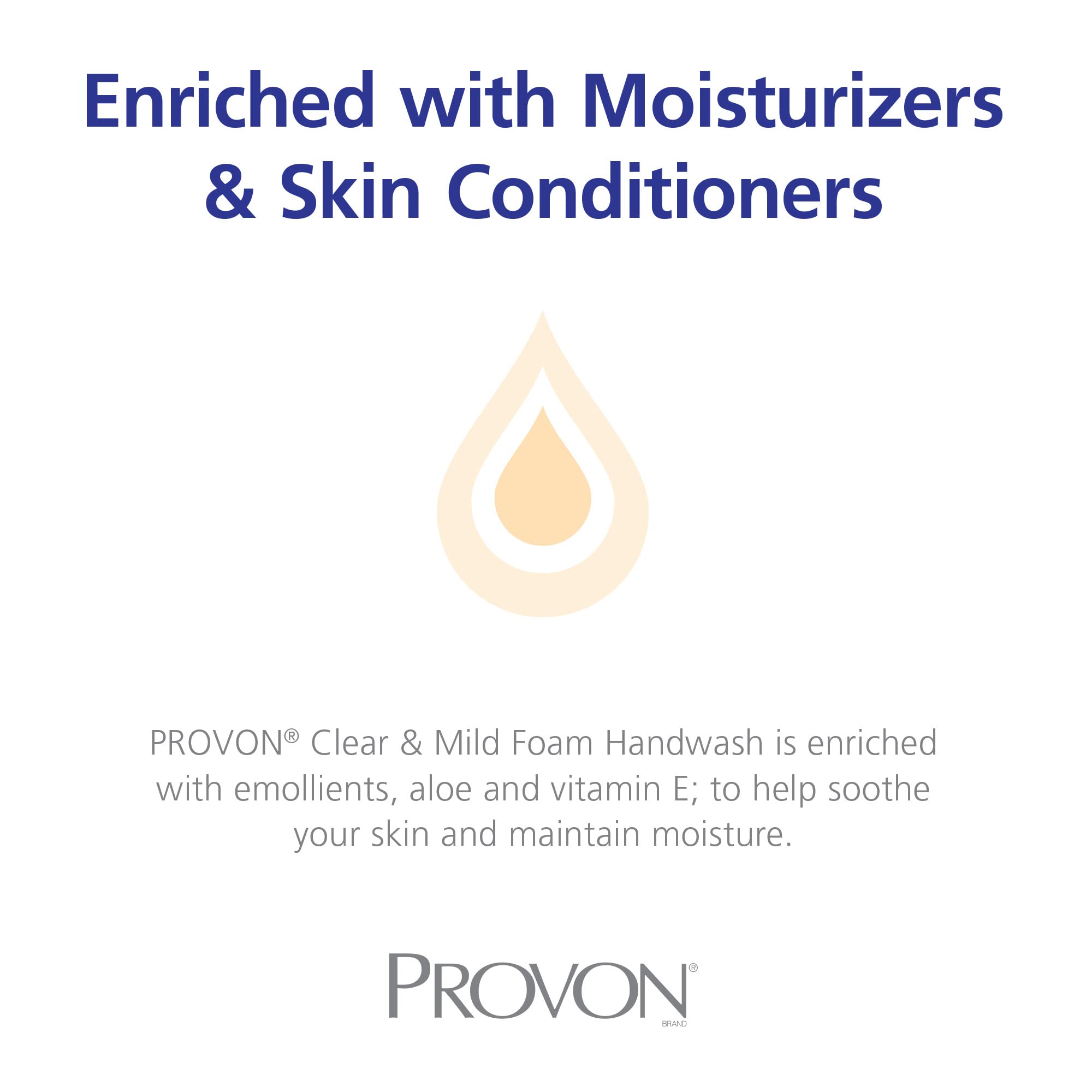 Provon LTX-12 Clear & Mild Foam Handwash Refill 1200 mL Pack of 2 - EcoLogo Certified