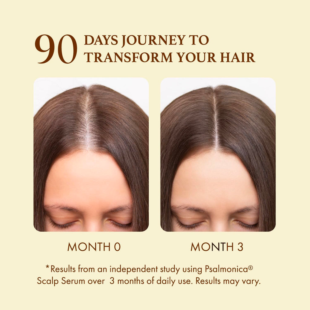Psalmonica Hair Growth Serum - Rosemary, Batana Oil, Castor Oil, Rice Water, Biotin | 50 ml