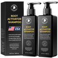 Psalmonica Root Activator Shampoo – Hair Growth & Fuller-Looking Hair for Men & Women (10.1 Fl Oz x2)
