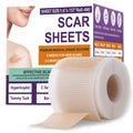 Psecici Silicone Scar Sheets Roll – Medical-Grade, Reusable Scar Tape for Surgical, C-Section, Tummy Tuck & Keloids (1.6" x 157" Roll)