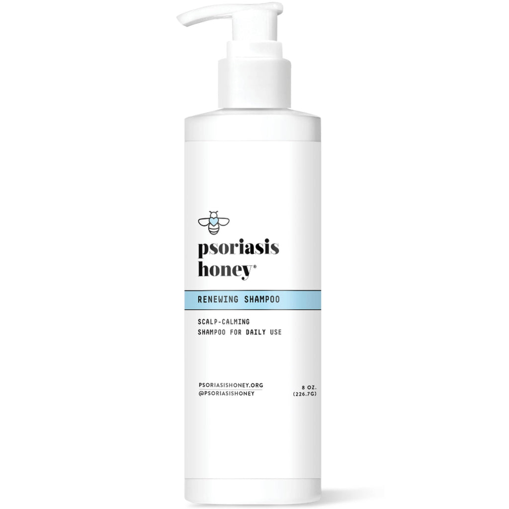 PSORIASIS HONEY Renewing Shampoo — Itchy & Dry Scalp Relief with Argan Oil