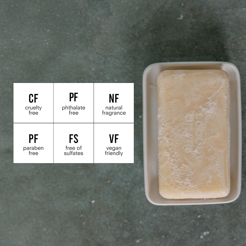 Public Goods 3-Pack Bar Soap for Sensitive Skin | Natural Essential Oils & 5 oz Bars | Vegan & Non-Toxic
