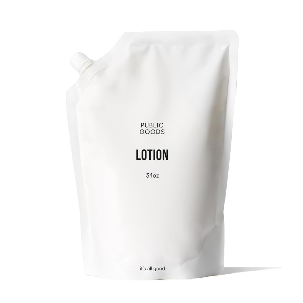 Public Goods Body & Hand Lotion – Paraben & Sulfate Free, 34oz Refill | Made in Canada