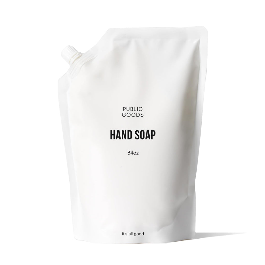 Public Goods Hand Soap | Natural Essential Oils, Paraben & Sulfate Free | 34 oz Refill
