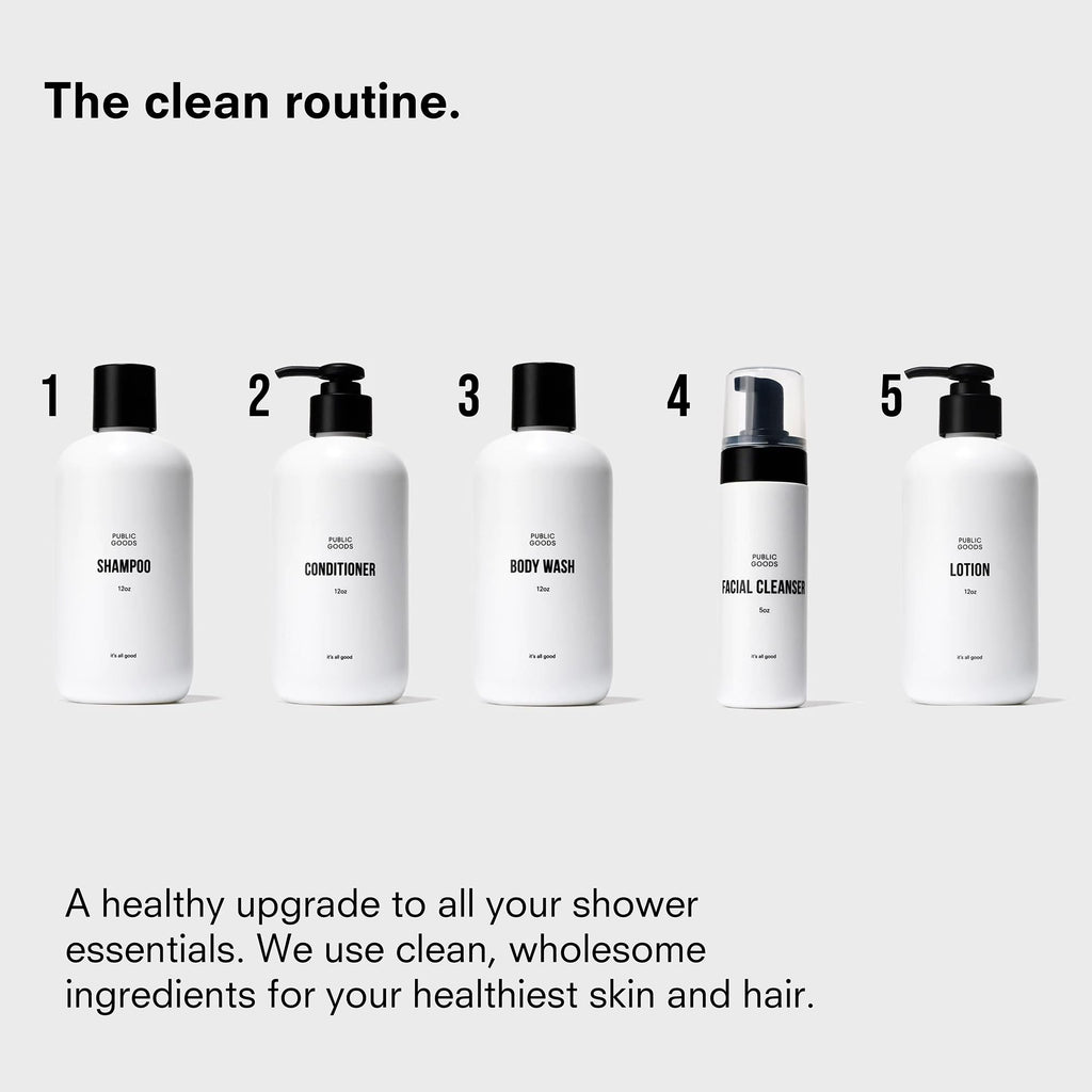 Public Goods Hand Soap | Natural Essential Oils, Paraben & Sulfate Free | 34 oz Refill