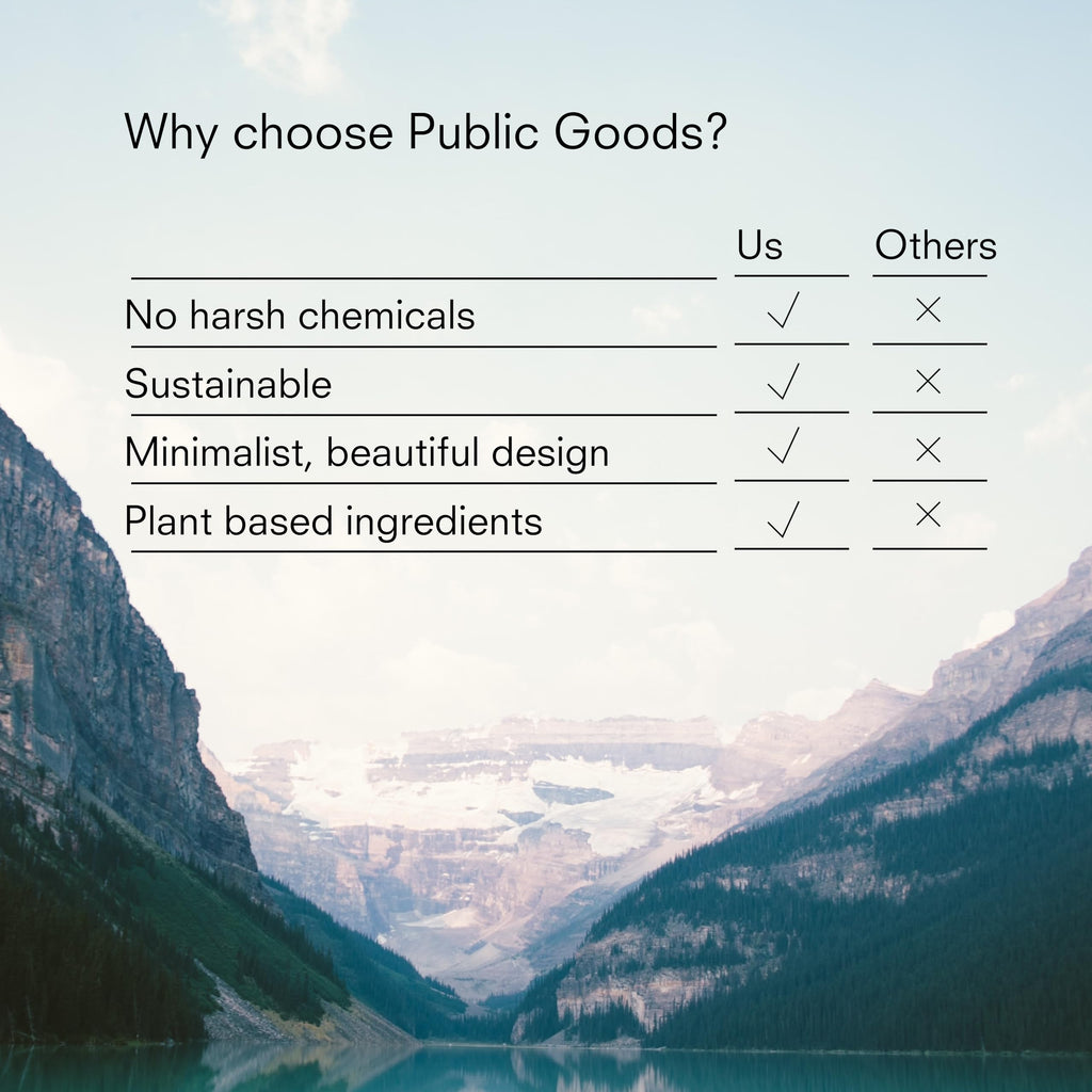 Public Goods 3-Pack Bar Soap for Sensitive Skin | Natural Essential Oils & 5 oz Bars | Vegan & Non-Toxic