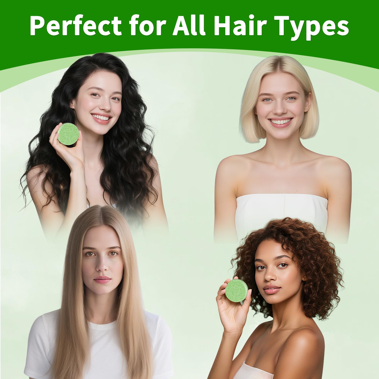 Pubpok Ginger & Tea Tree Bar Shampoo & Conditioner – Anti-Hair Loss, Growth Support, Clarifying Cleanse