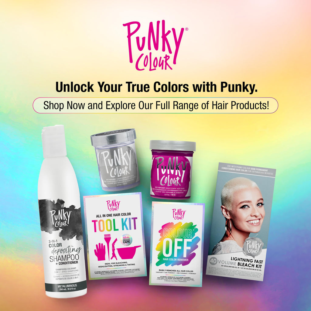 Punky Colour 3-in-1 Hair Color Depositing Conditioner & Cleanser – Metaluminous