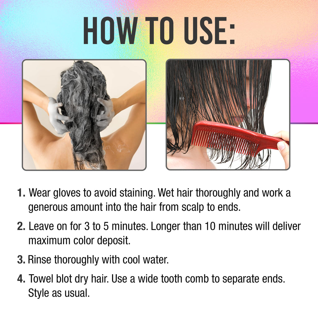 Punky Colour 3-in-1 Hair Color Depositing Conditioner & Cleanser – Metaluminous