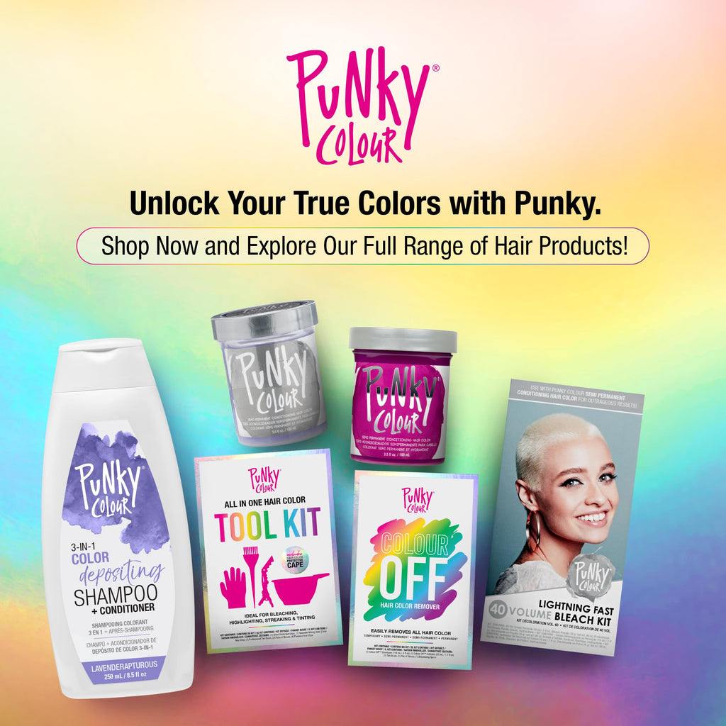Punky Colour 3-in-1 Lavenderapturous: Color Depositing Conditioner & Hair Cleanser