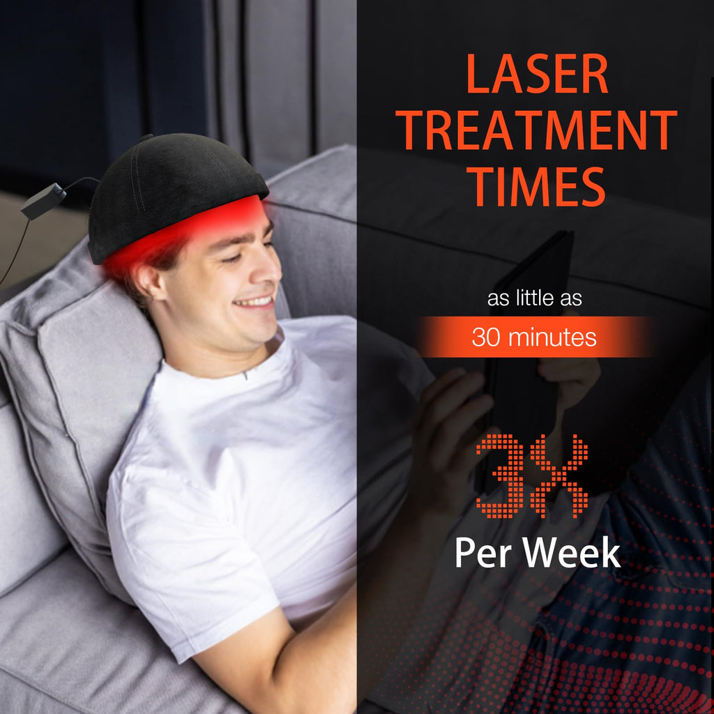PUPCA Laser Cap — FDA Cleared LLLT Hair Growth Cap for Men & Women