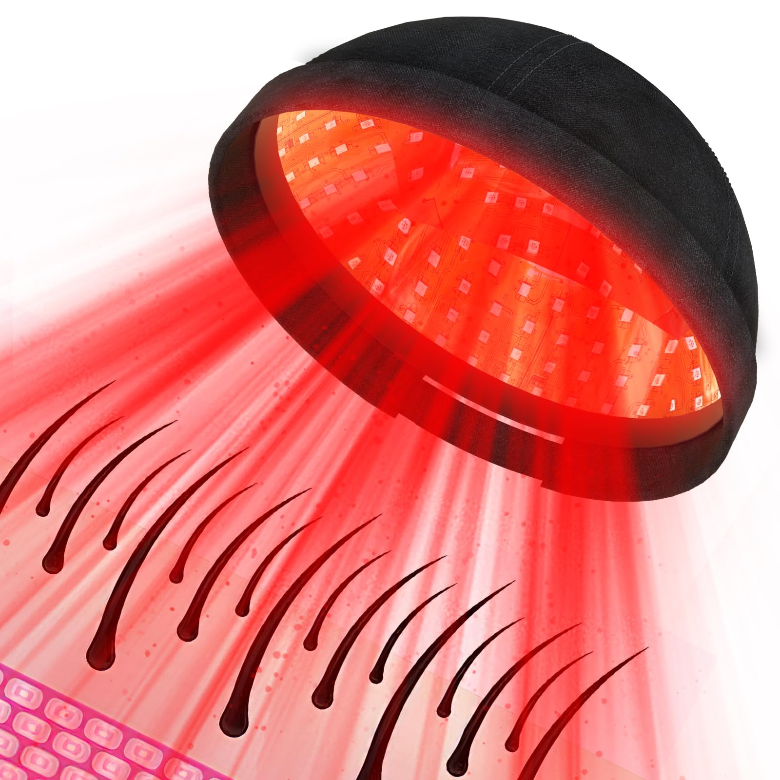 PUPCA Laser Cap — FDA Cleared LLLT Hair Growth Cap for Men & Women