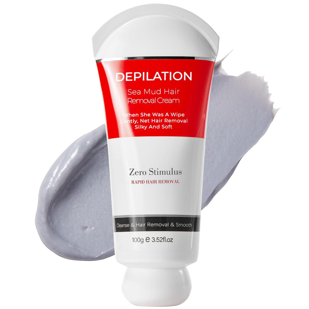 PUPUPE Painless Hair Removal Cream – Soothing Depilatory for Body and Face