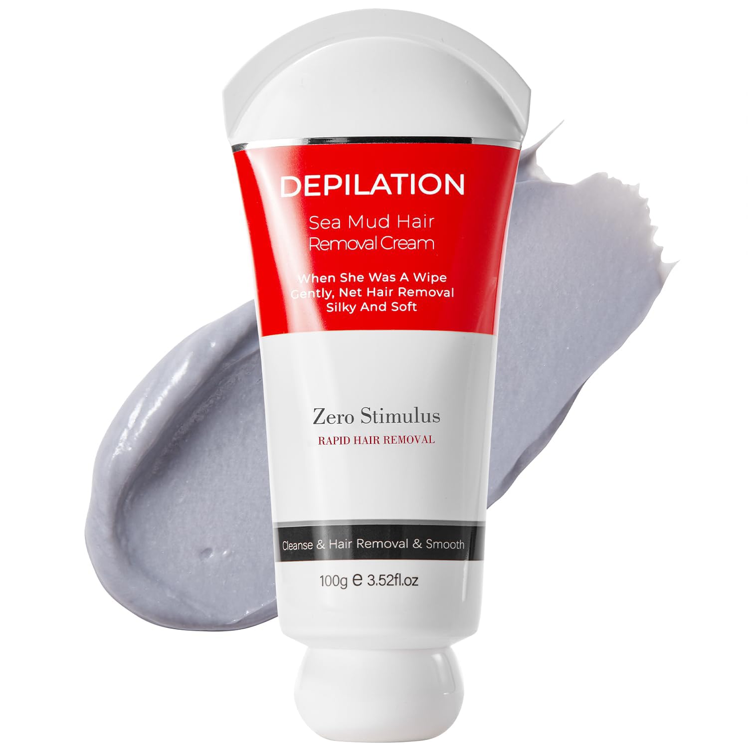 PUPUPE Painless Hair Removal Cream – Soothing Depilatory for Body and Face