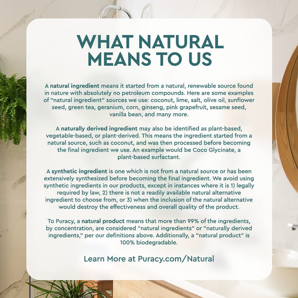 Puracy Scalp Scrub – 99.96% Natural Scalp Exfoliator with Mint | Pre-Shampoo Treatment