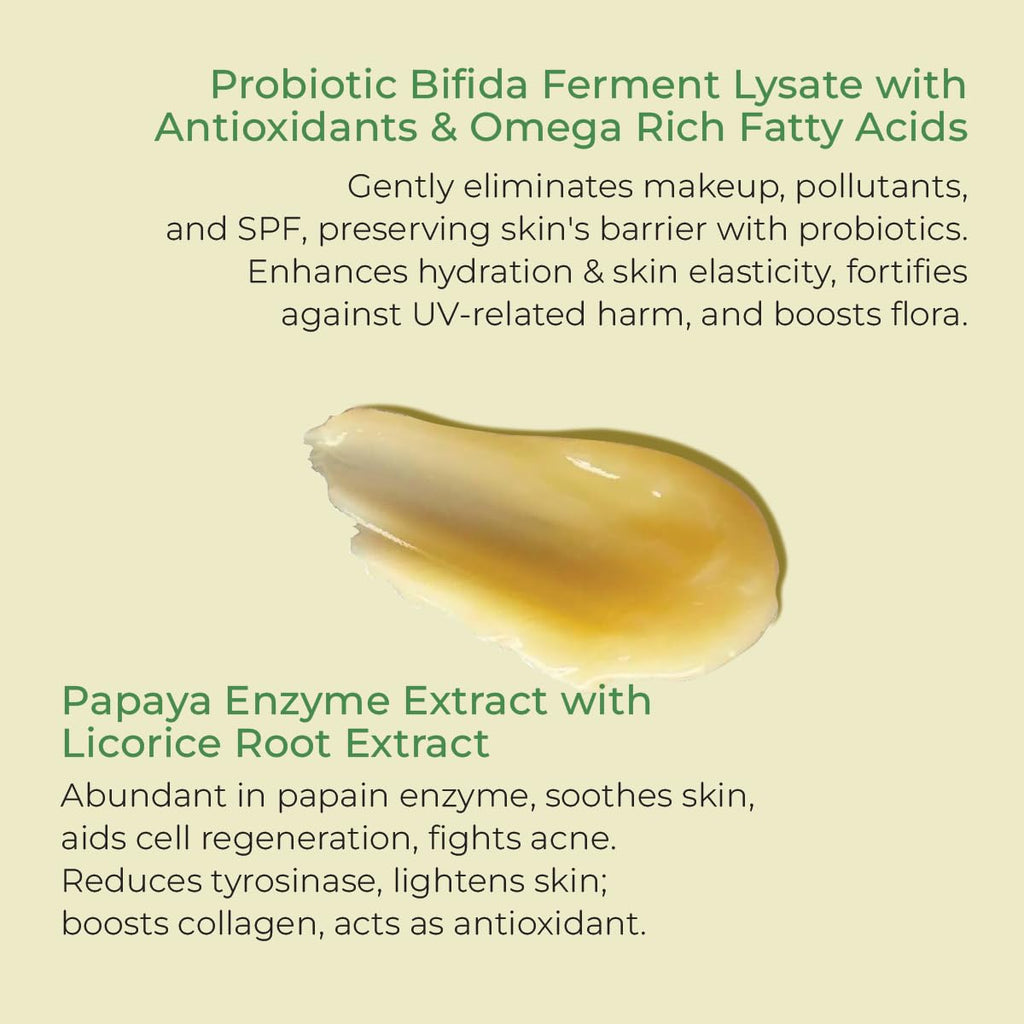 Pure Cimple Probiotic Face Cleanser – Gentle Makeup Remover for Dry, Sensitive Skin