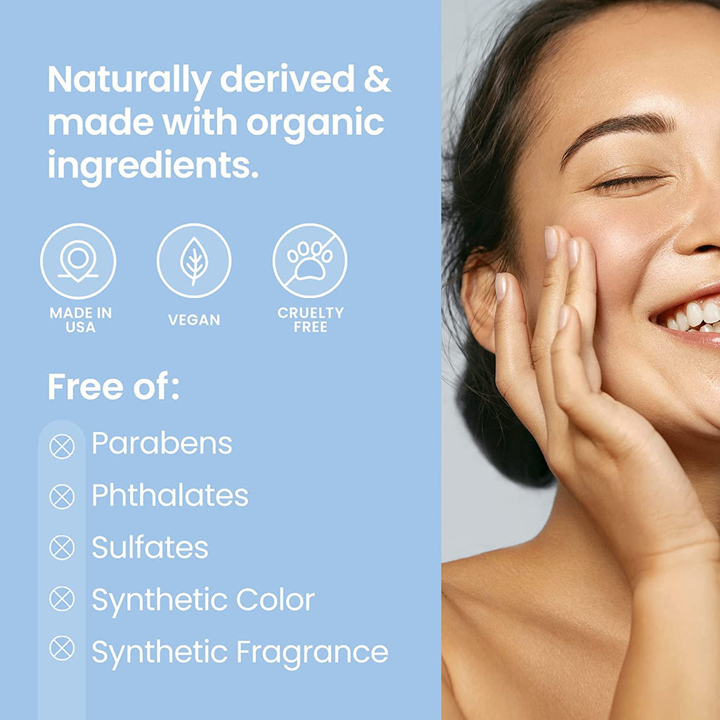 Pure Daily Care Natural Balance Gel Cleanser (8 Oz) | Gentle, Refreshing Clean Beauty Daily Cleanser