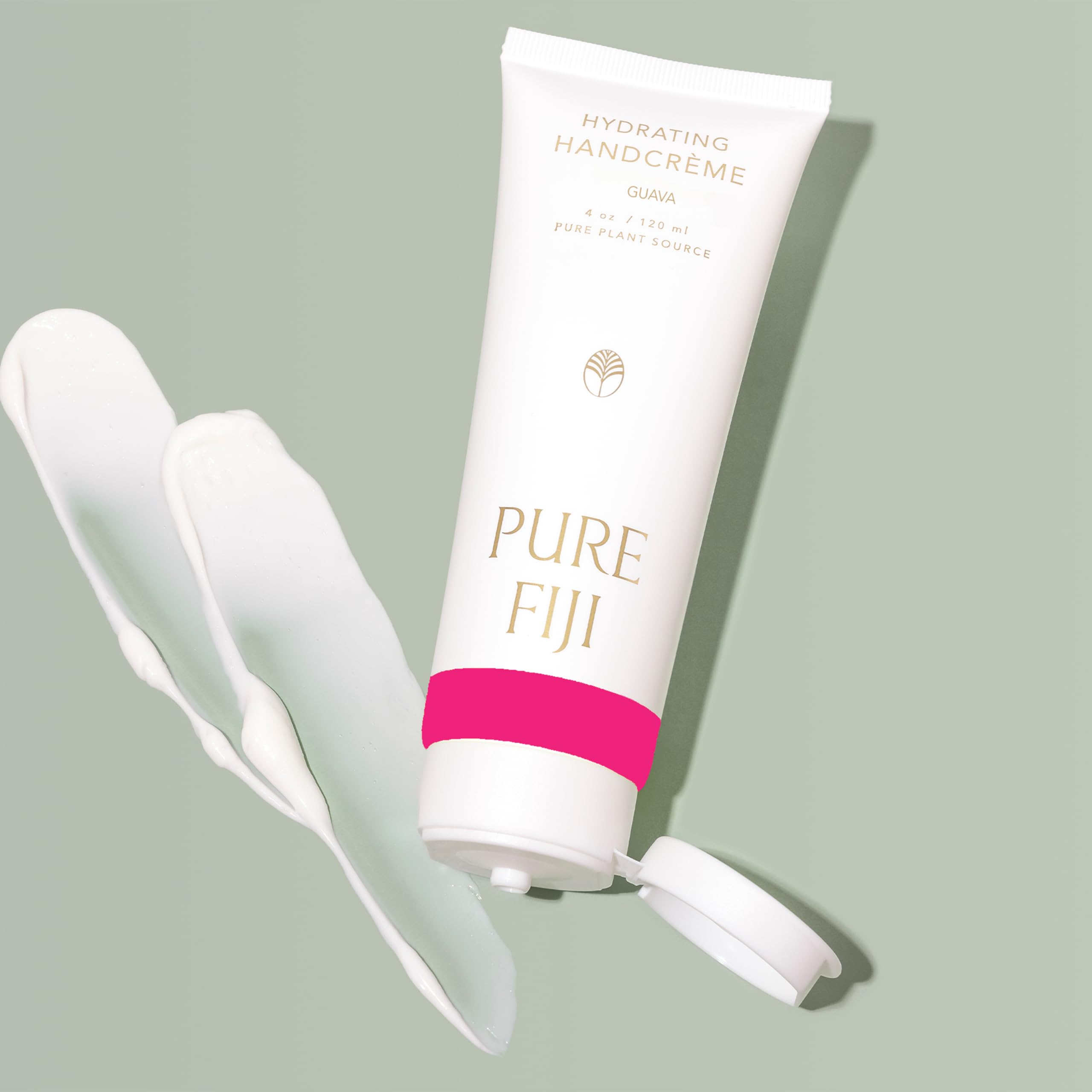 PURE FIJI Hydrating Hand Crème – Guava | Lightweight, Non-Greasy Hand Moisturizer
