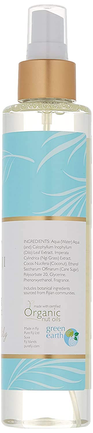 PURE FIJI Hydrating Body Oil Mist – After Shower Moisturizer with Coconut Oil, Vitamin E & White Gingerlily | 7 oz