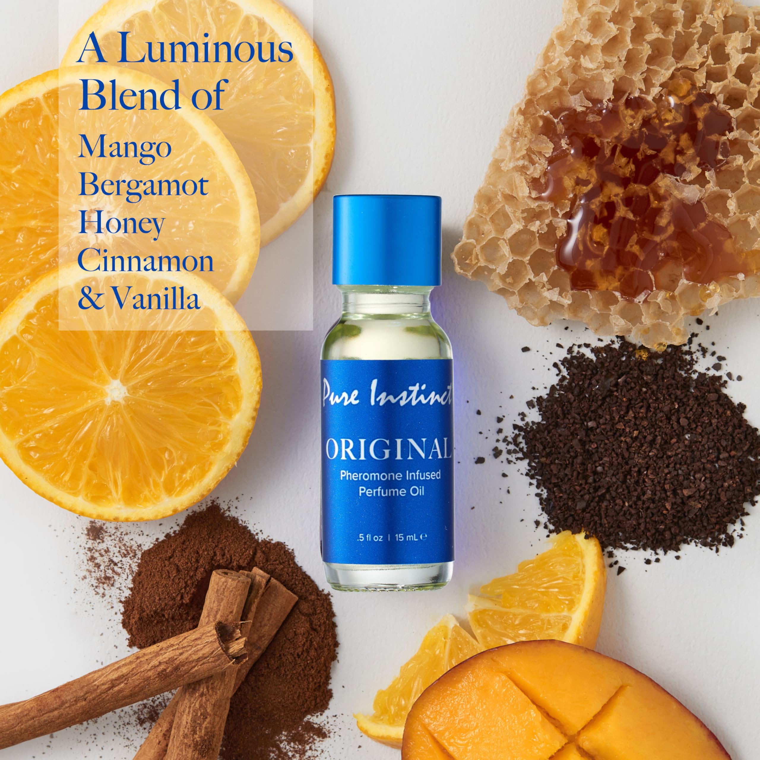 Pure Instinct 2-Pack – Original Pheromone Infused Essential Oil Perfume | Unisex, TSA Ready