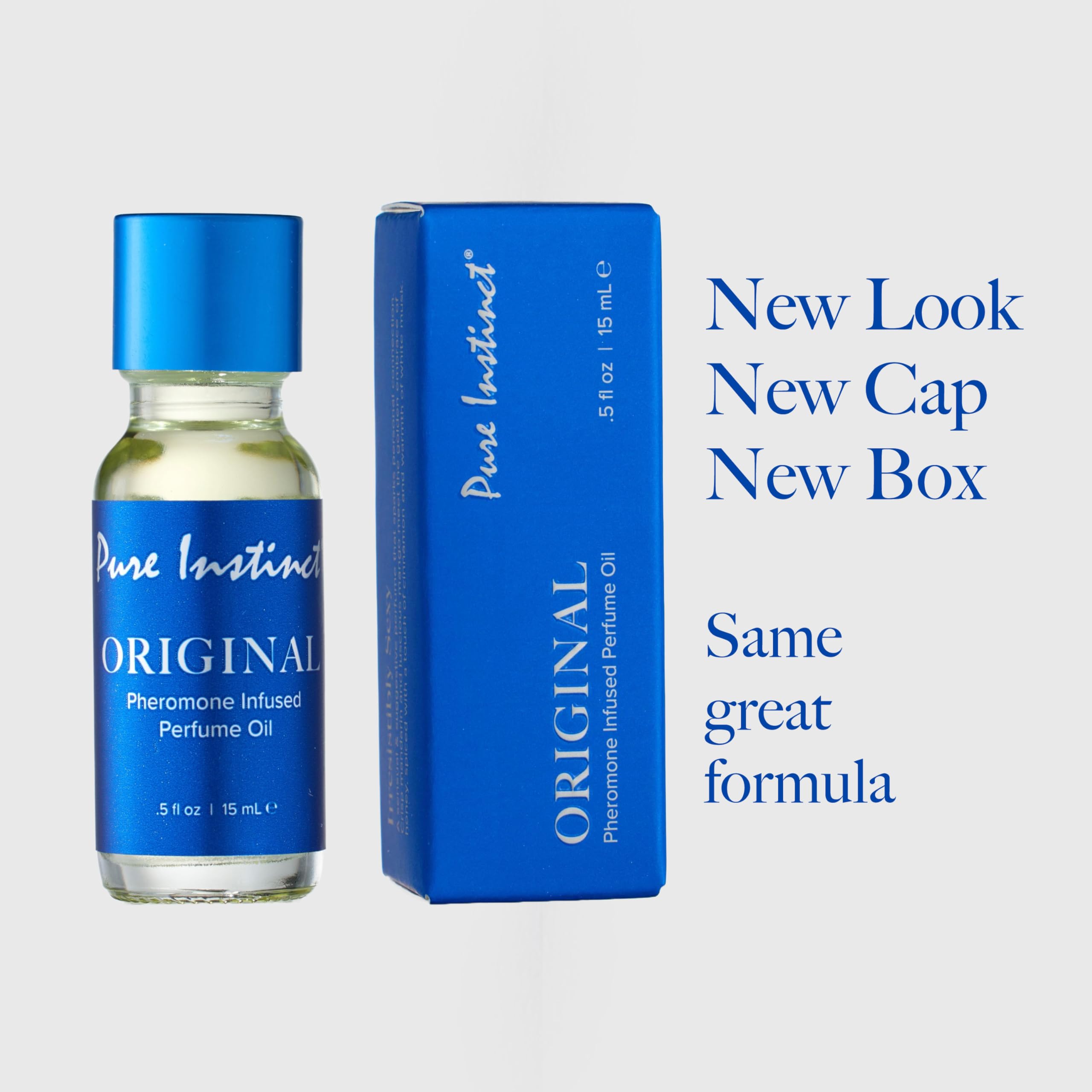 Pure Instinct 2-Pack – Original Pheromone Infused Essential Oil Perfume | Unisex, TSA Ready