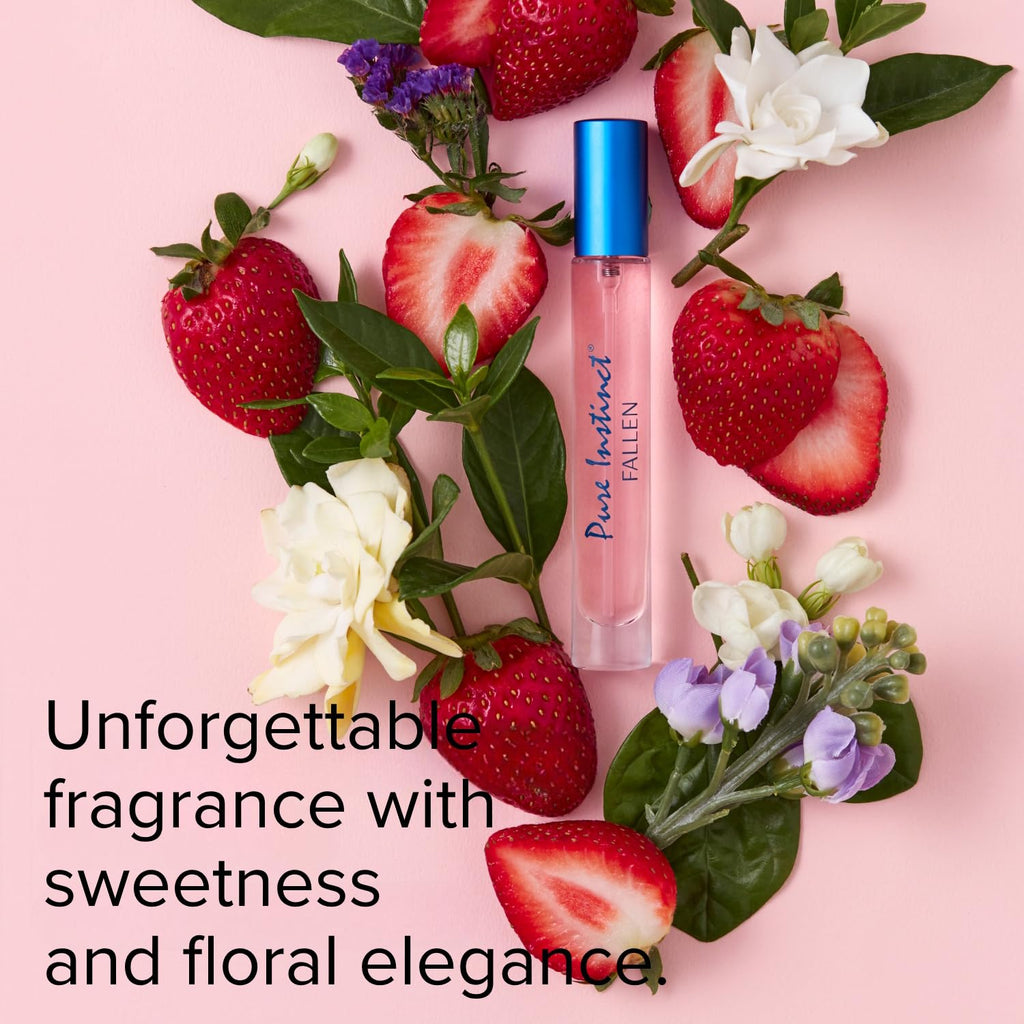 Pure Instinct FALLEN: Pheromone Infused Sprayer Perfume for Women — EDP, 0.31 fl oz
