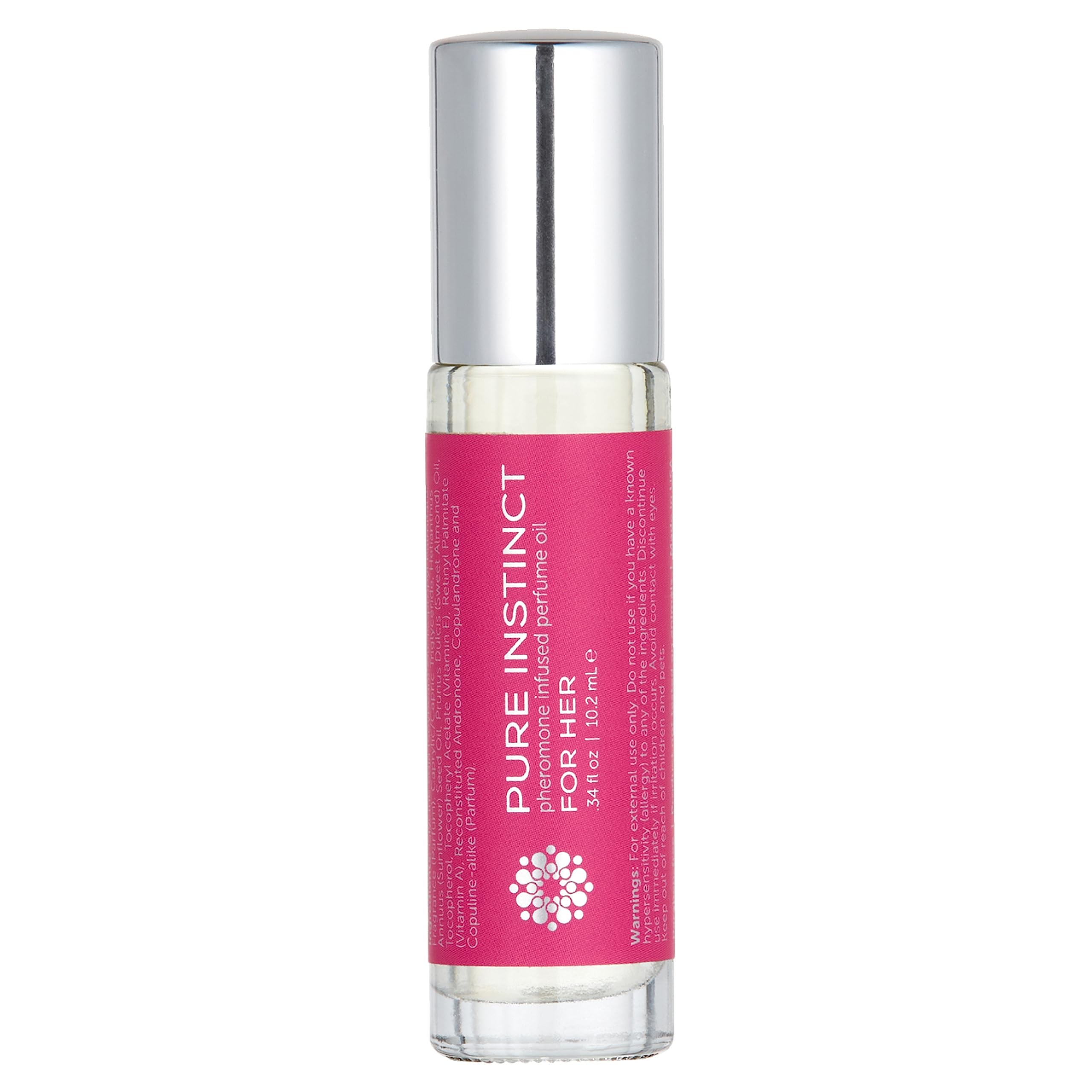 Pure Instinct Roll-On – The Original Pheromone-Infused Essential Oil Perfume for Her | TSA Ready