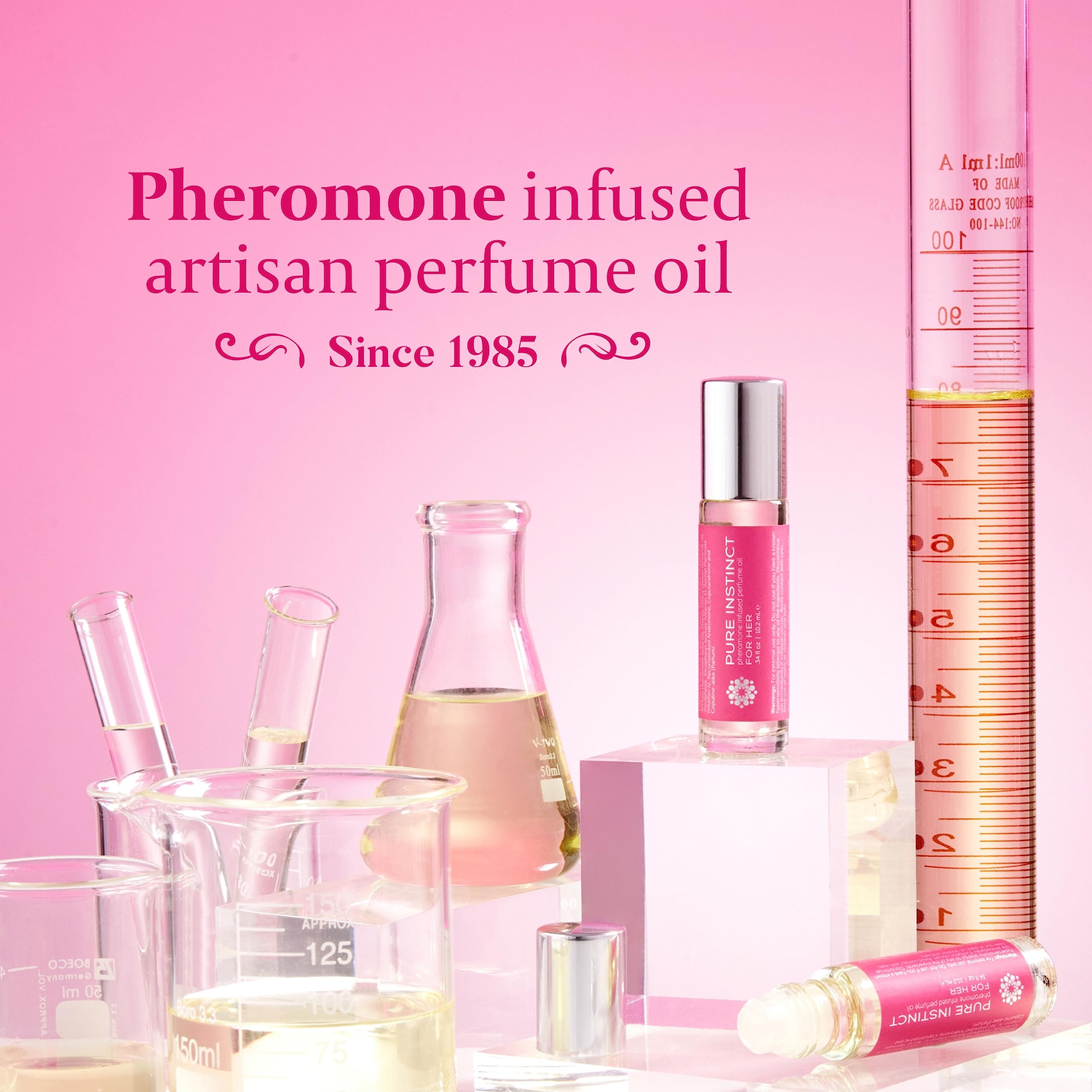 Pure Instinct Roll-On – The Original Pheromone-Infused Essential Oil Perfume for Her | TSA Ready