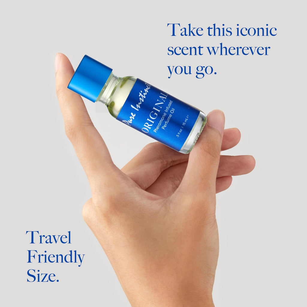 Pure Instinct 2-Pack – Original Pheromone Infused Essential Oil Perfume | Unisex, TSA Ready