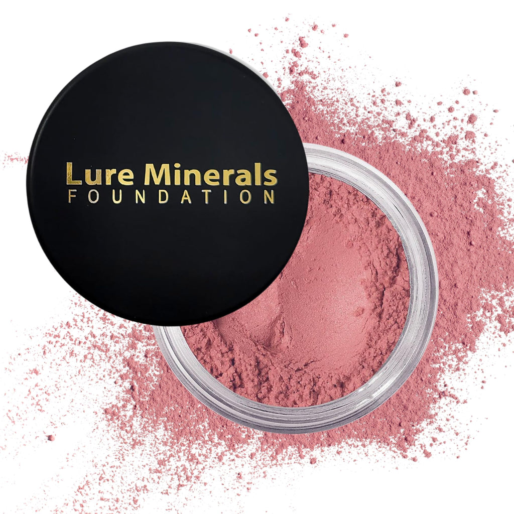 Pure Minerals ASC Minerals Foundation Loose Powder 8g – Mauve Blush (Choose Color) | Free of Harmful Ingredients