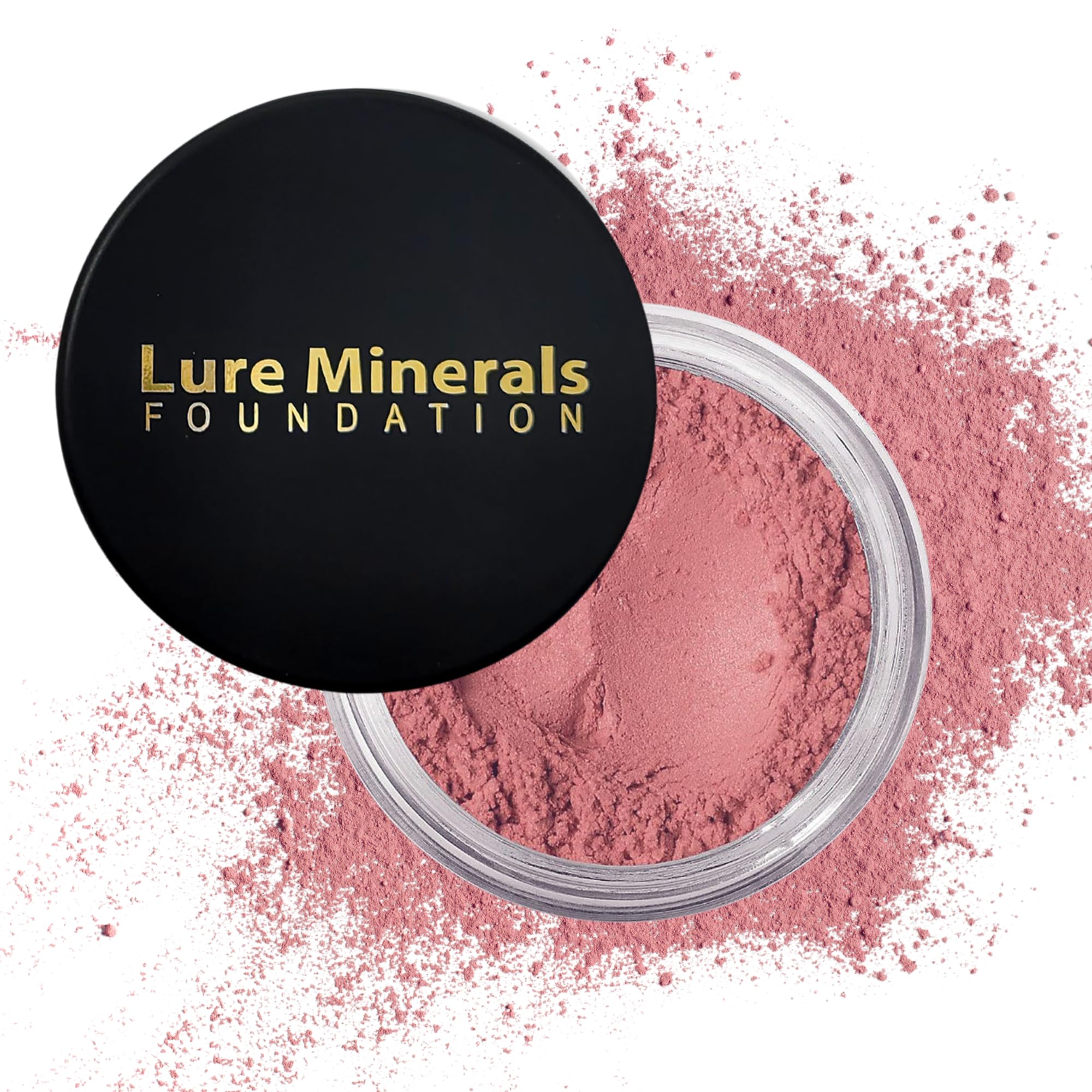 Pure Minerals ASC Minerals Foundation Loose Powder 8g – Mauve Blush (Choose Color) | Free of Harmful Ingredients
