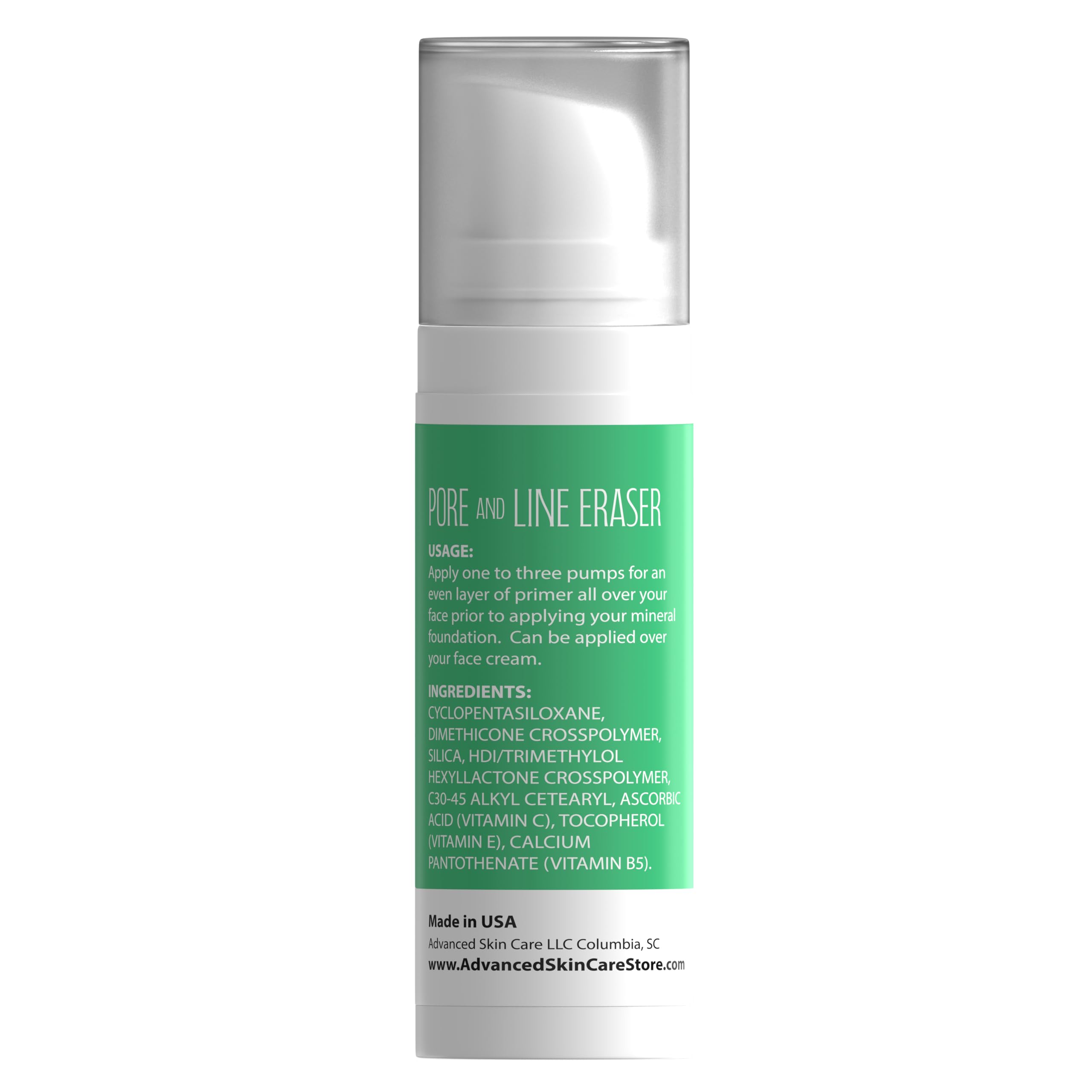 Pure Minerals Foundation Primer – Compare to Bare Minerals Prime Time, 1 oz (New Packaging)