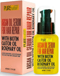 Pure Nature Lux Spa Moroccan Argan Oil Hair Serum – Heat Protectant & Anti-Frizz