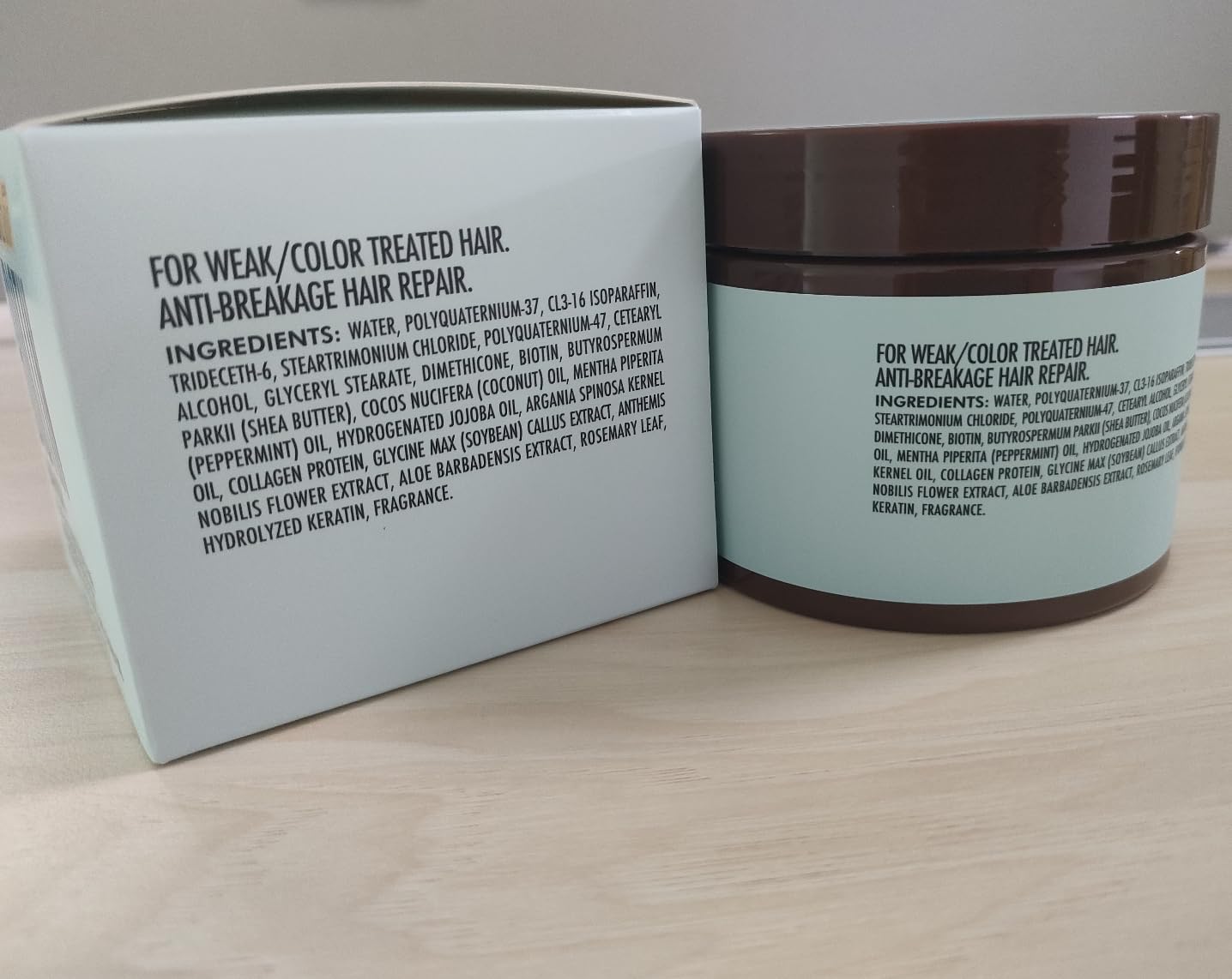 Pure Nature Lux Spa Biotin Hair Mask | Deep Conditioner with Collagen & Keratin