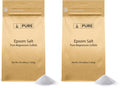 Pure Original Ingredients Epsom Salt 3 lb Pack of 2 | Pure Magnesium Sulfate for Bathing & Soaking