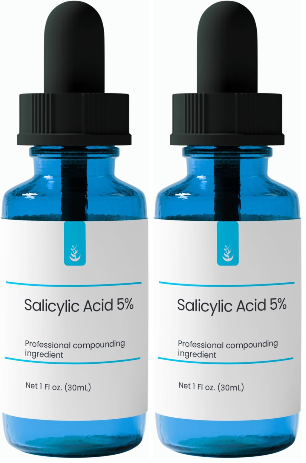 Pure Original Ingredients Salicylic Acid 5% Solution 30 mL – Pure & Simple Serum (Pack of 2)