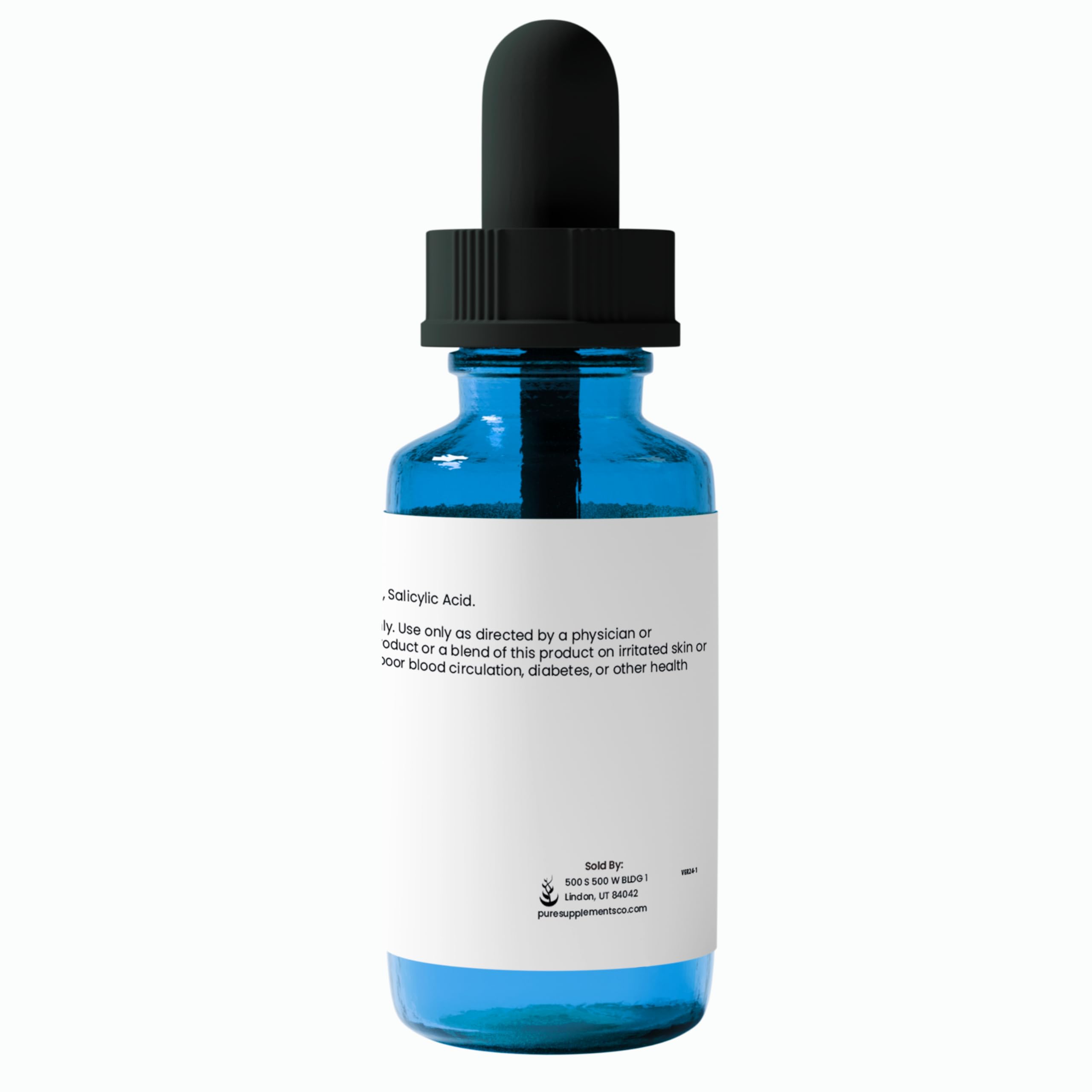 Pure Original Ingredients Salicylic Acid 5% Solution 30 mL – Pure & Simple Serum (Pack of 2)
