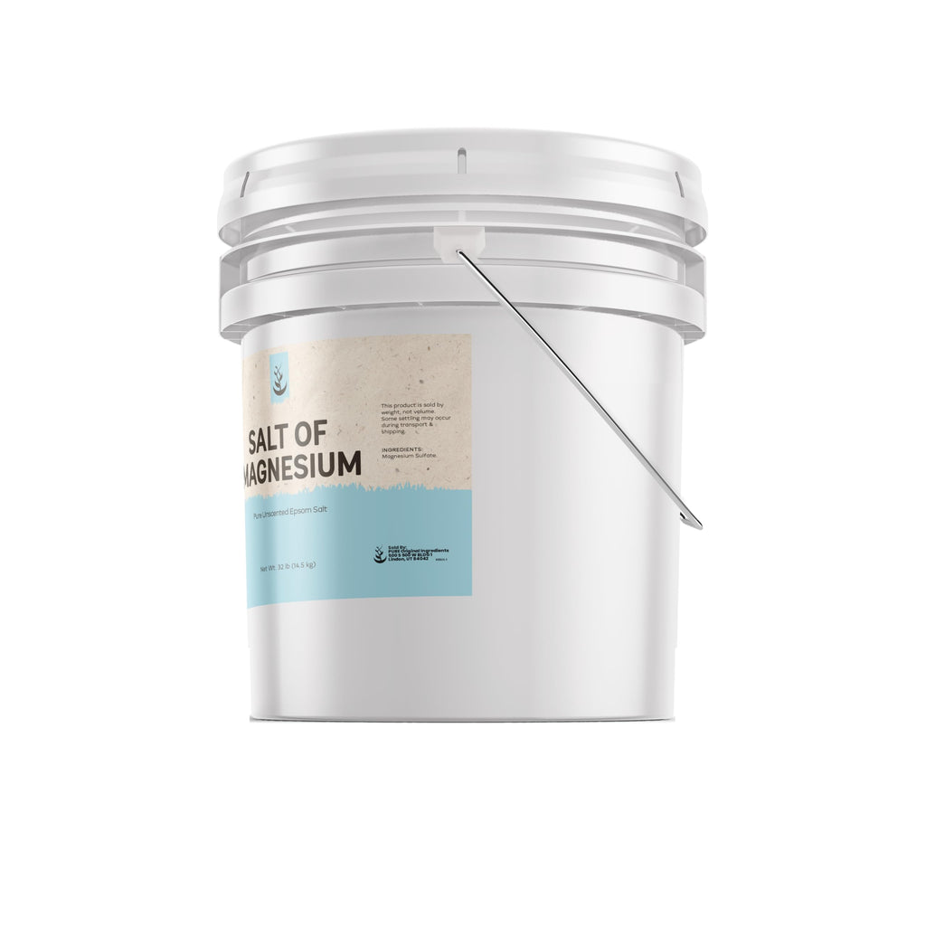 Pure Original Ingredients Salt of Magnesium (3.5 gal) Unscented Epsom Salt | Bath & Foot Soaks