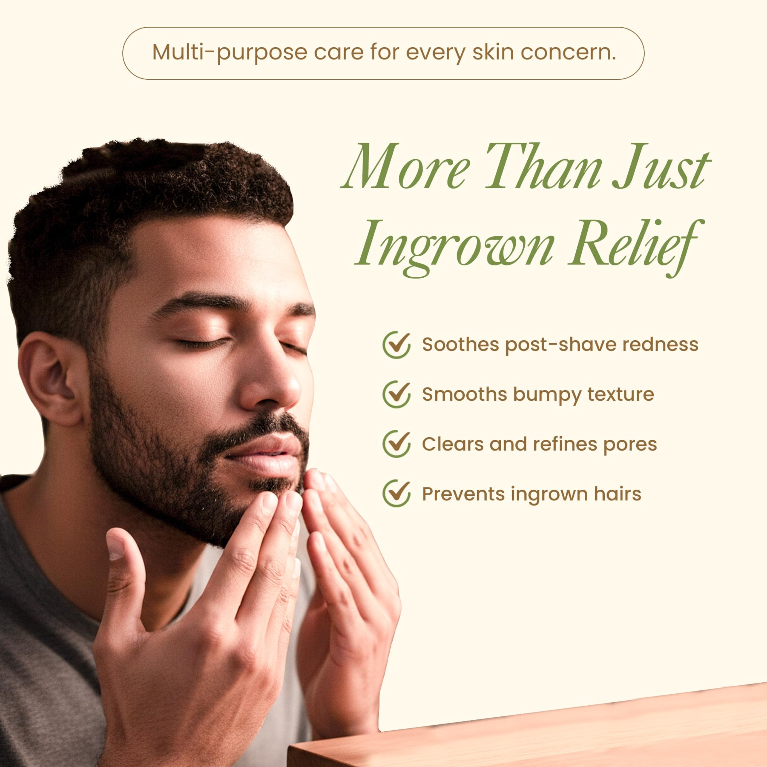 Pure Reign Skin Care Solution | Ingrown Hairs, Razor Bumps & Shaving Aftercare | 5oz (150ml)